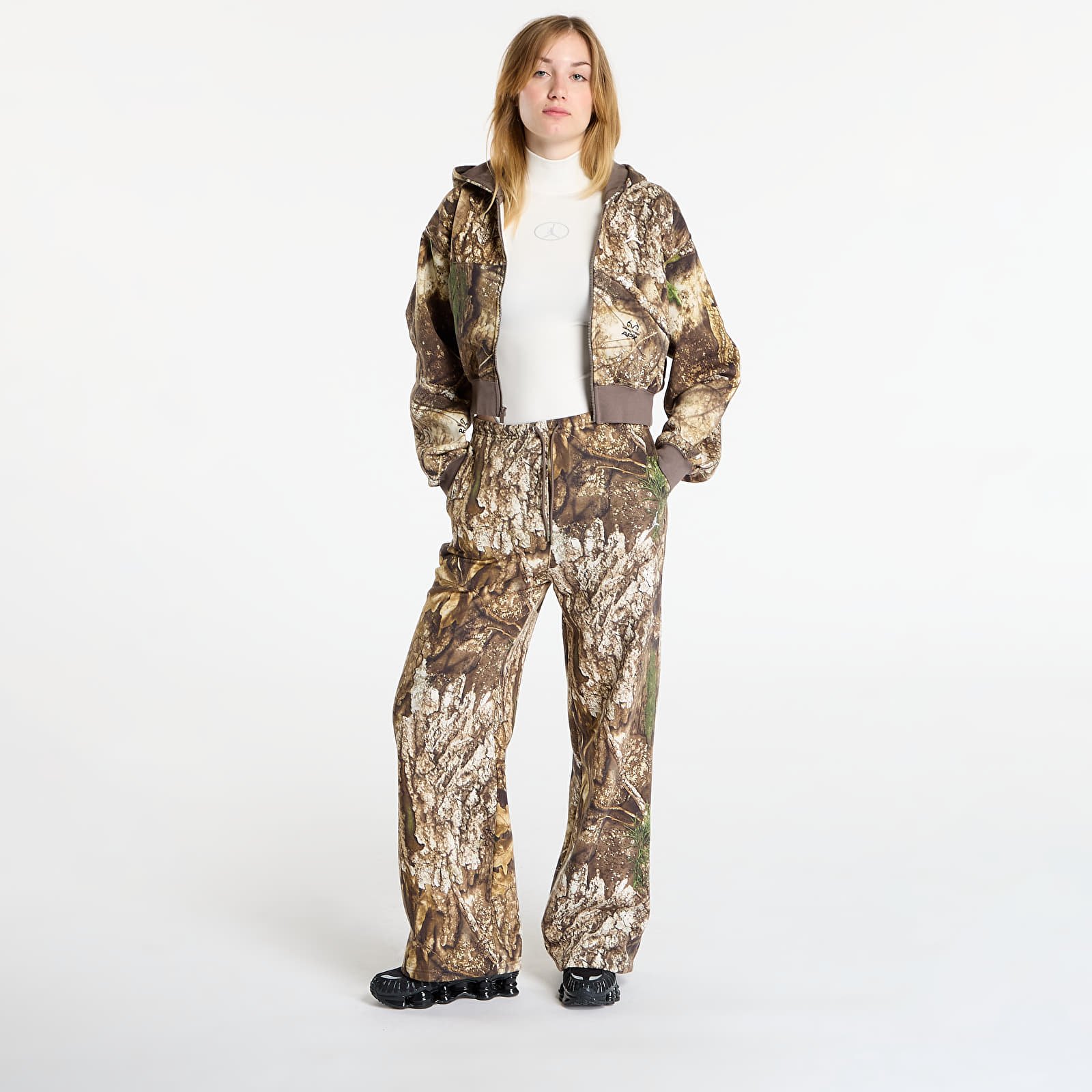 Women's trousers Jordan Brooklyn Fleece Women's Open-Hem Pants Sail/ Sail