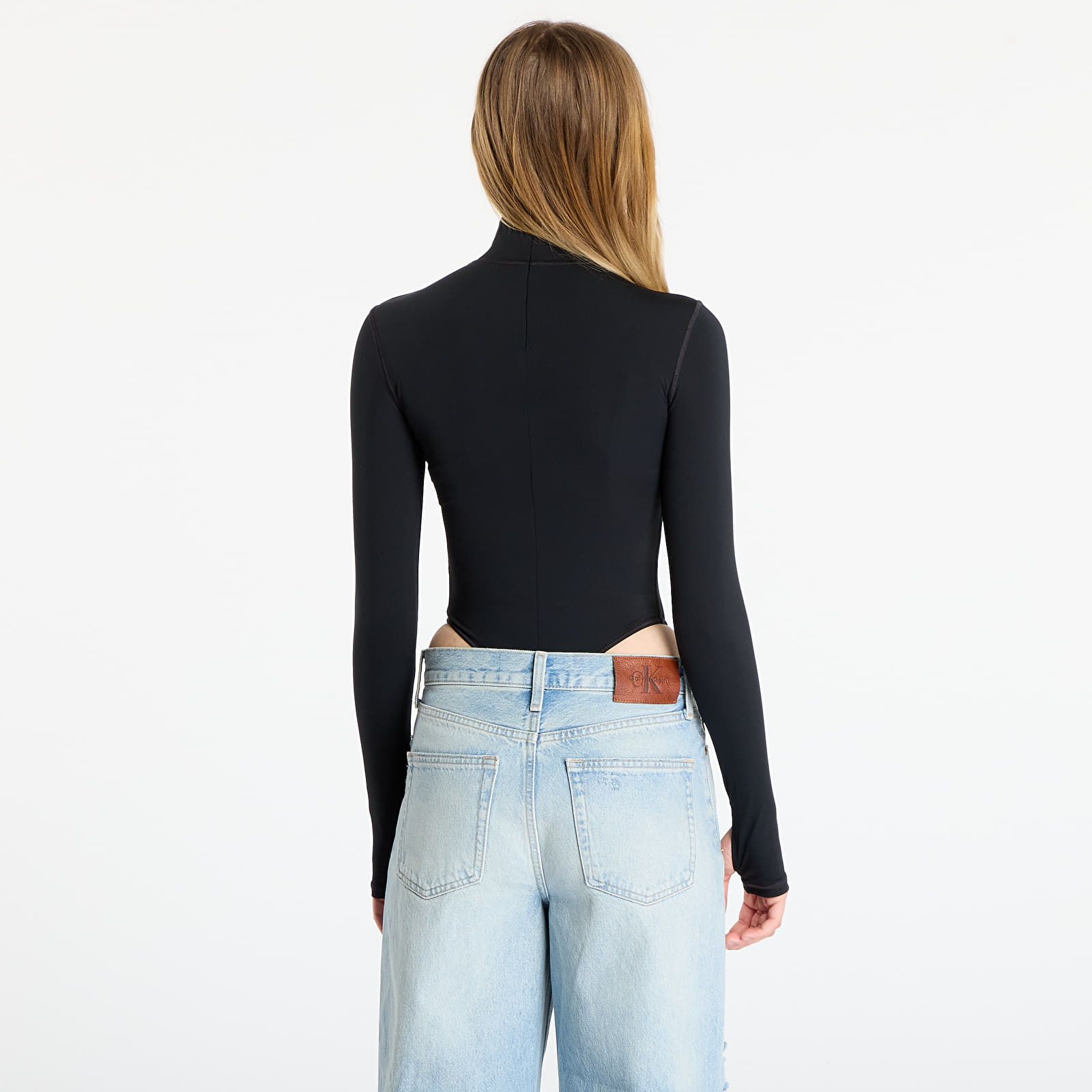 Kvinders krop Jordan Flight Mountainside Women's Long-Sleeve Bodysuit Black