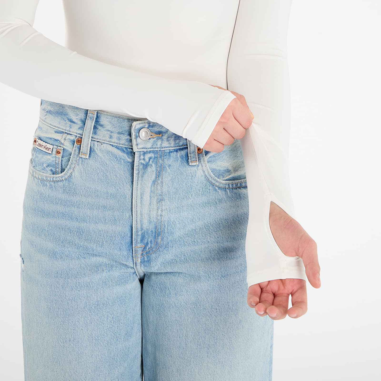 Women's body Jordan Flight Mountainside Women's Long-Sleeve Bodysuit Sail