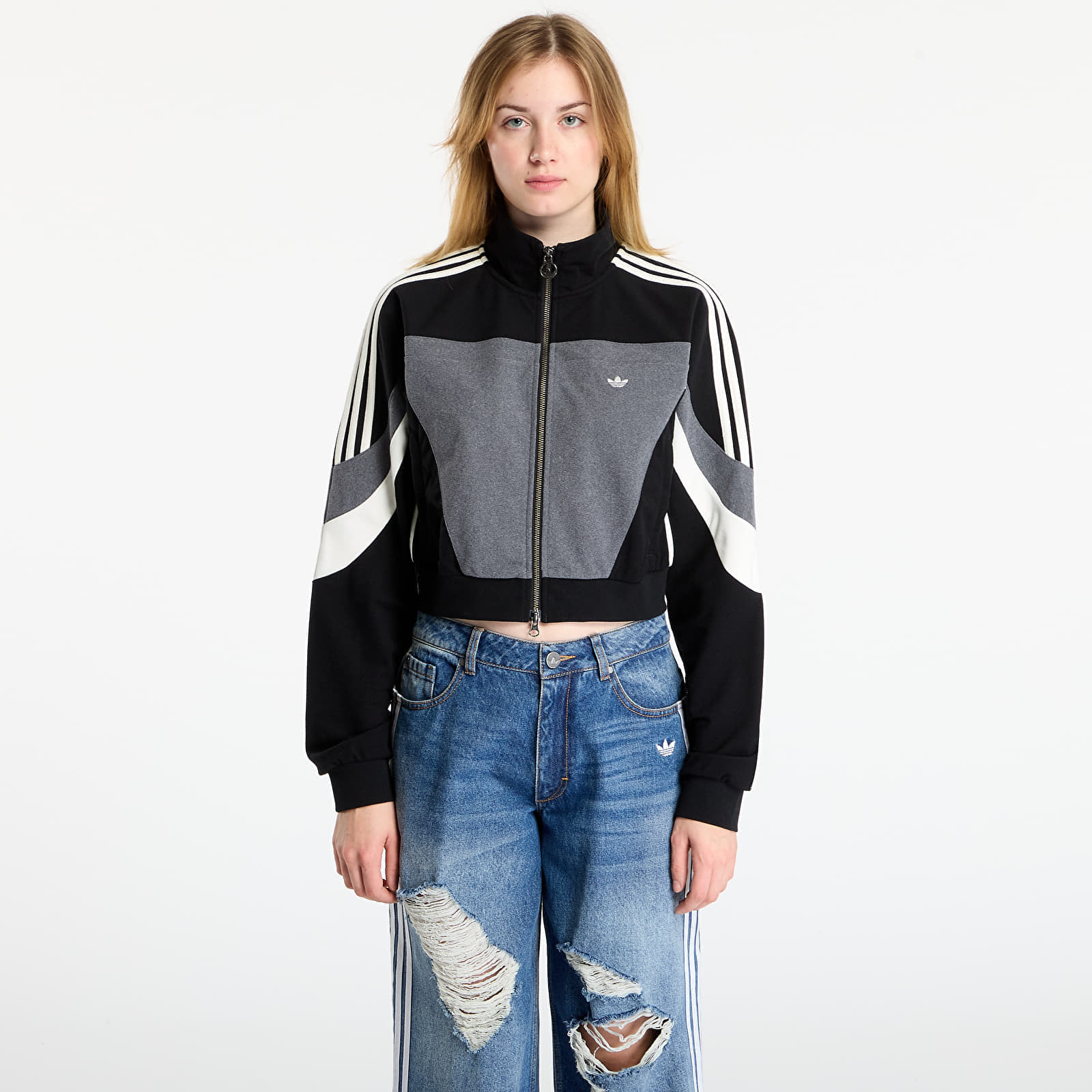 Jachetă adidas Blocking Track Top Black M