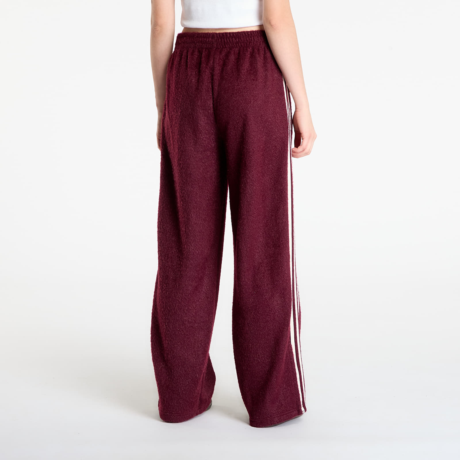 Dámské tepláky adidas Mohair Fb Track Pants Maroon
