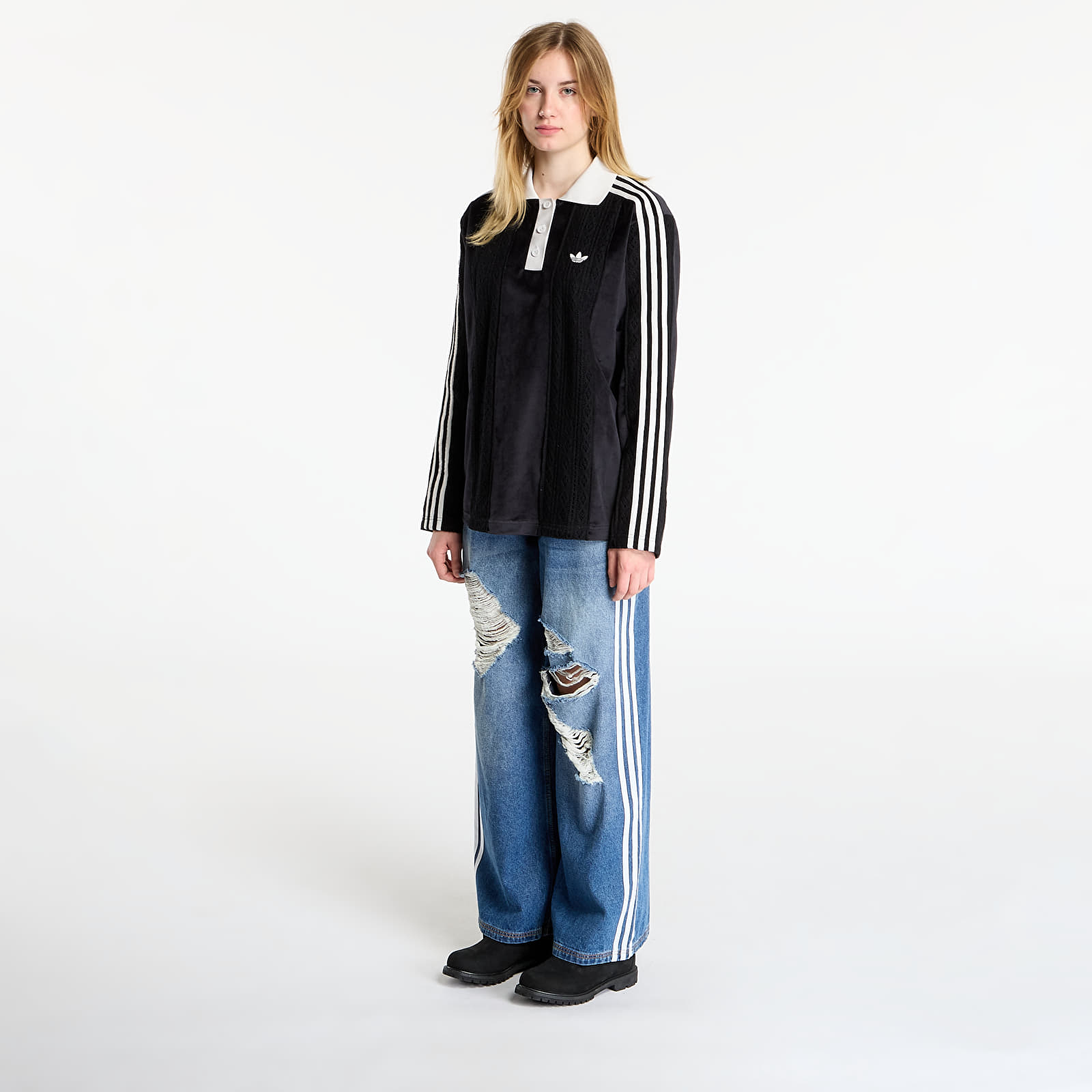 Women's jerseys adidas Ls Jersey Black