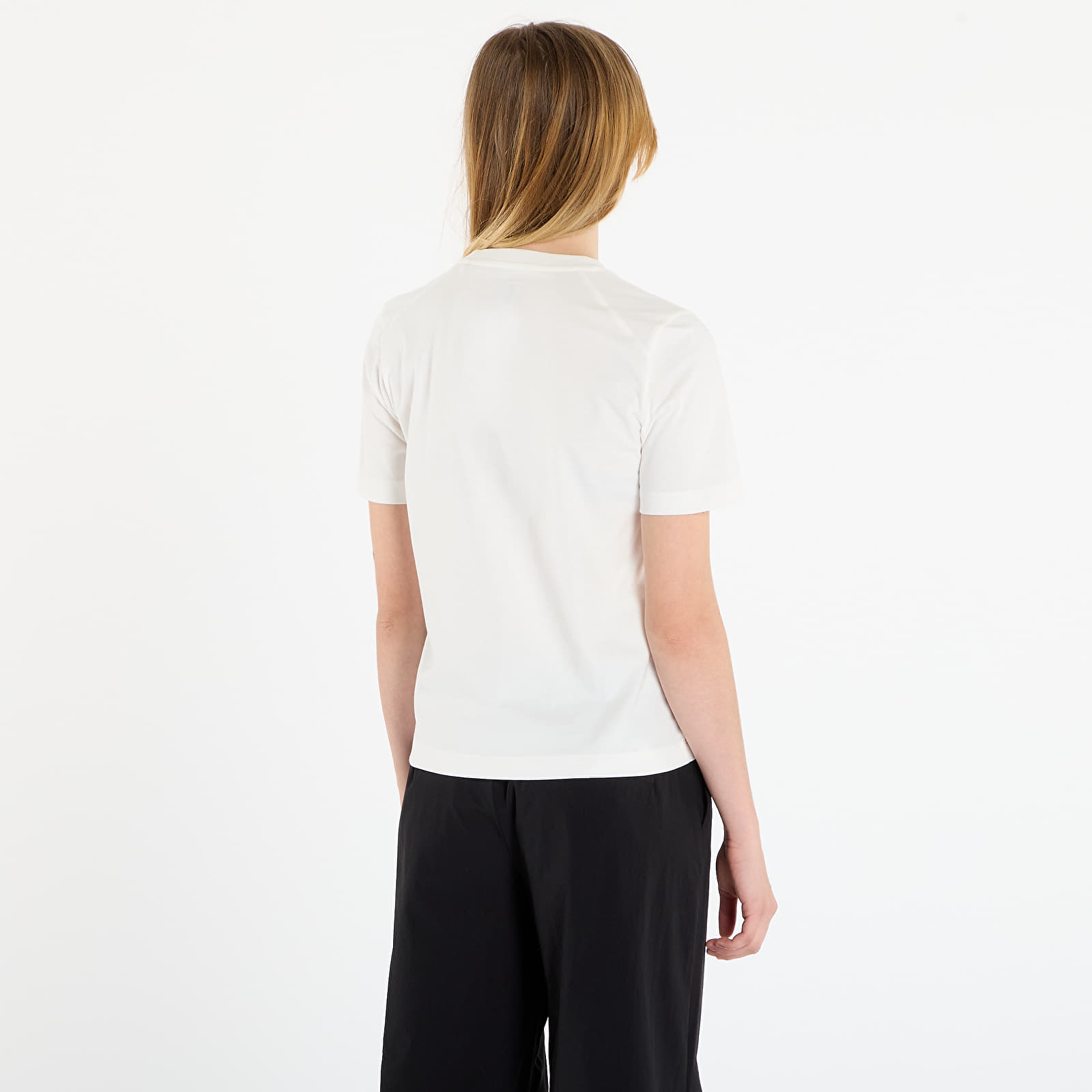 Dames T-shirts Rapha Women's Cotton T-Shirt White/ Light Grey