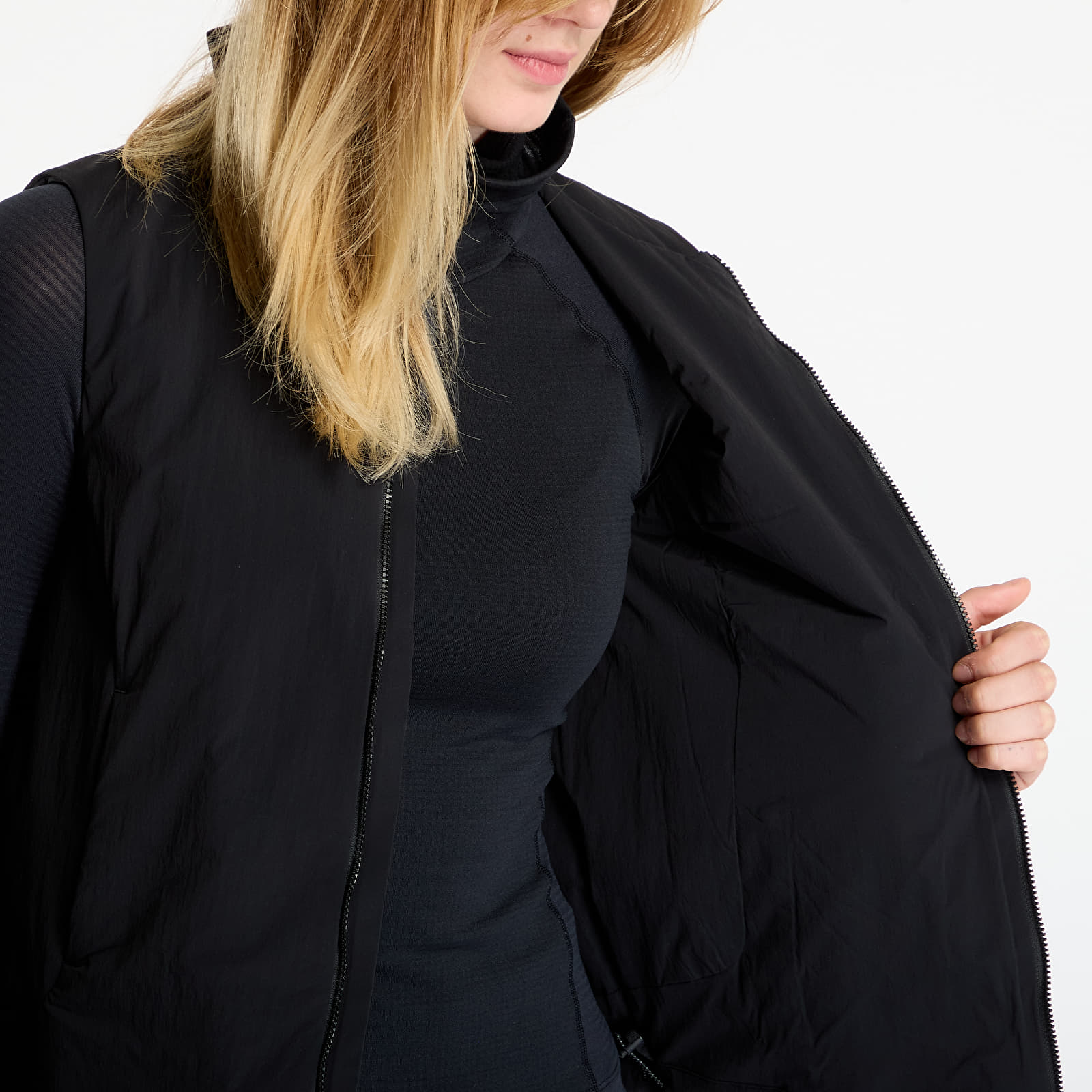 Damesbroeken Rapha Women's Insulated Vest Black/ Grey