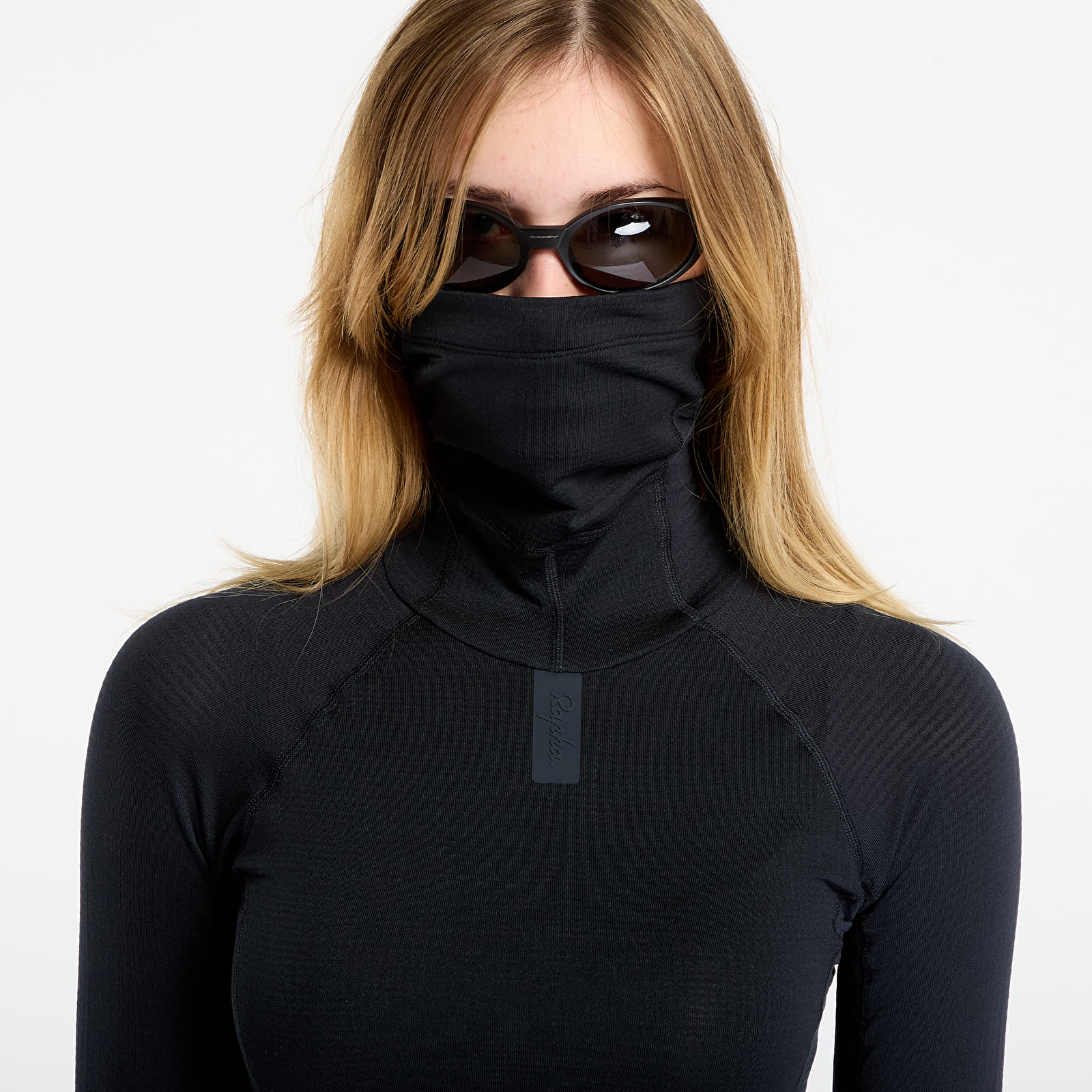 Dames T-shirts Rapha Women's Thermal Base Layer Black/ Black