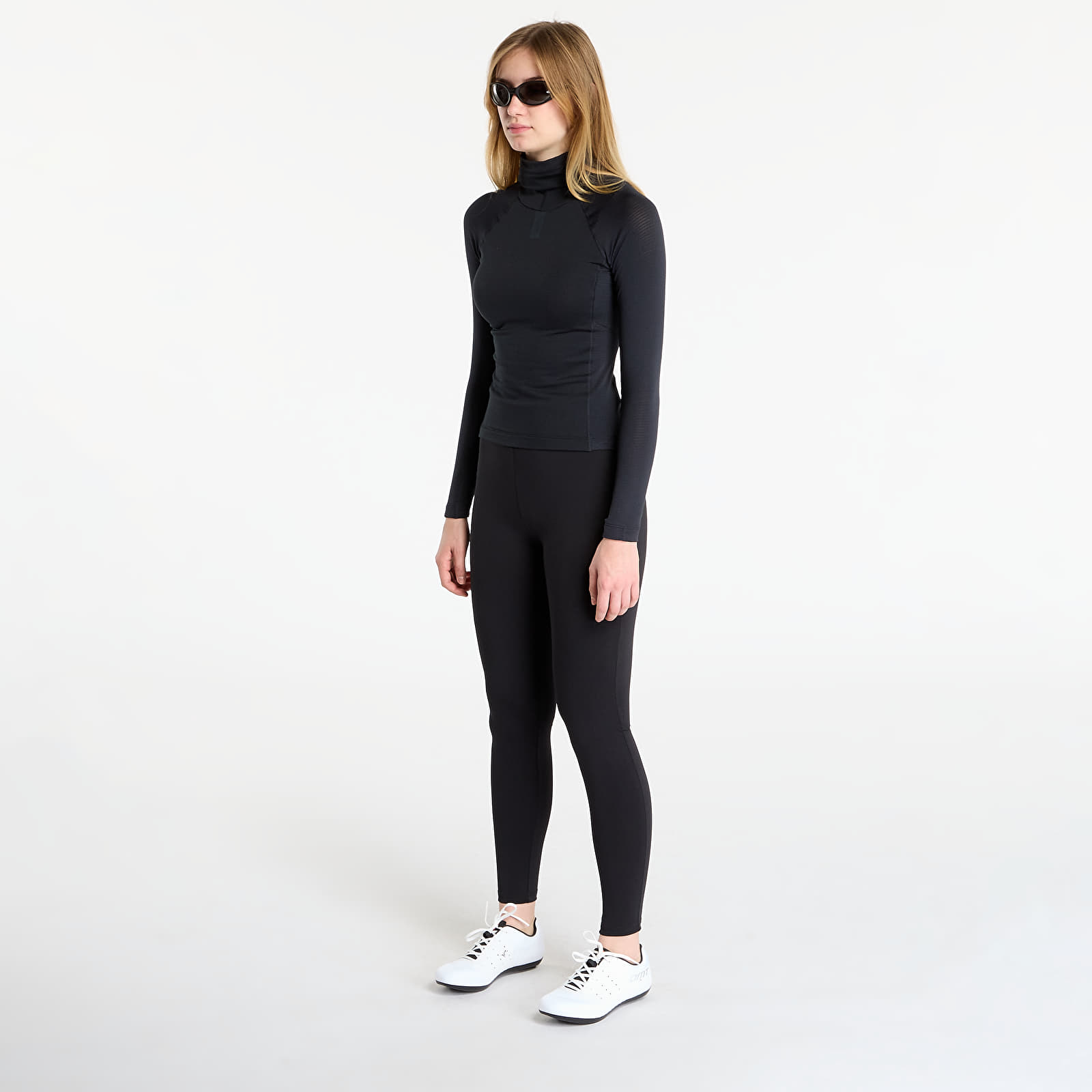 Dames T-shirts Rapha Women's Thermal Base Layer Black/ Black