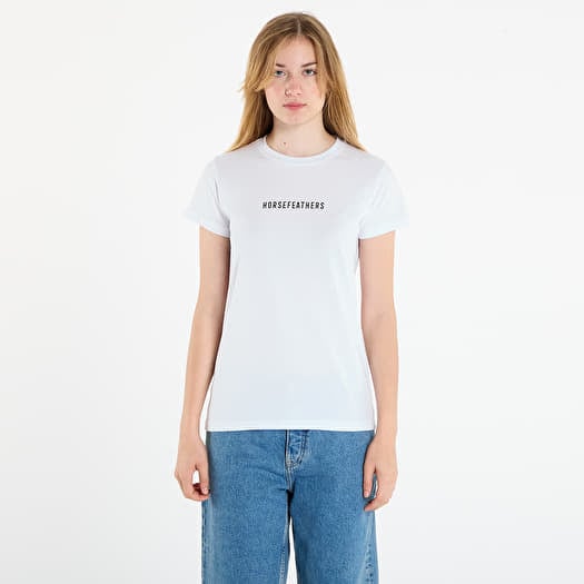 Tricou Horsefeathers Dun Top White