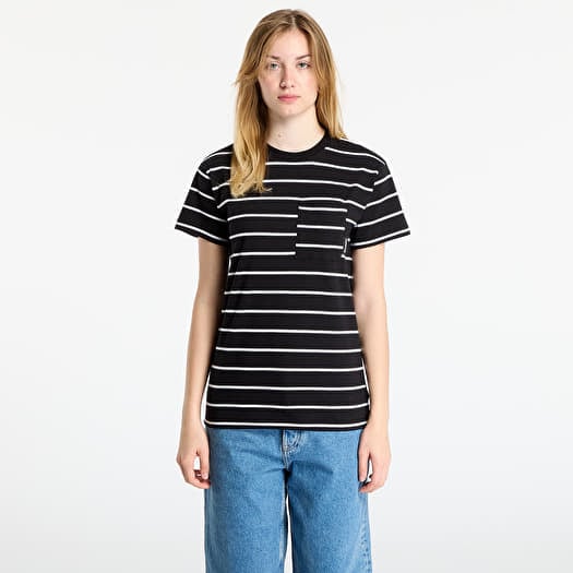 T-shirt Horsefeathers Pyper Top Black Stripes