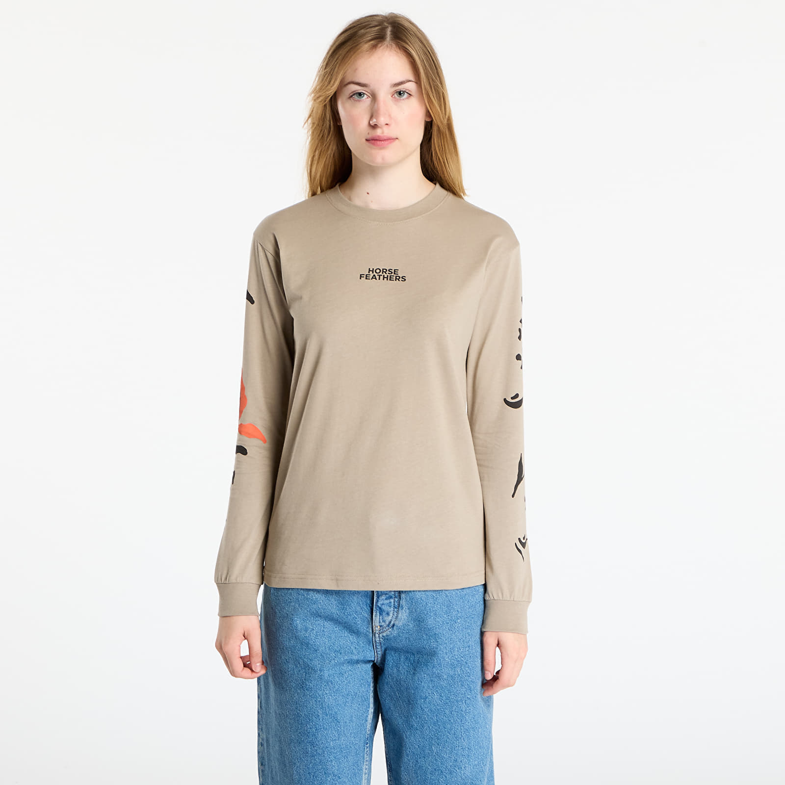 Tricou Horsefeathers Reiko Top Taupe M