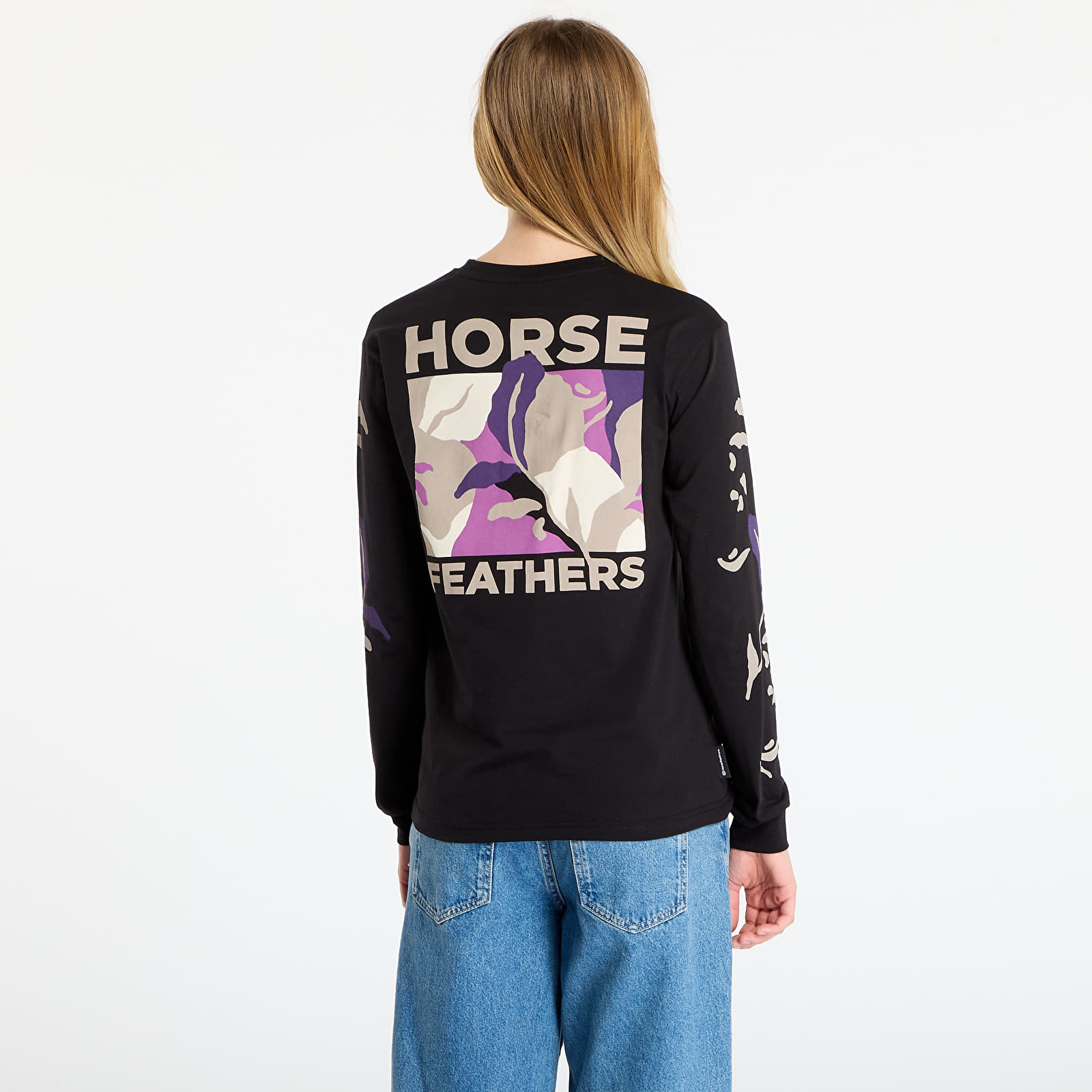 Majice T-shirt Horsefeathers Reiko Top Black