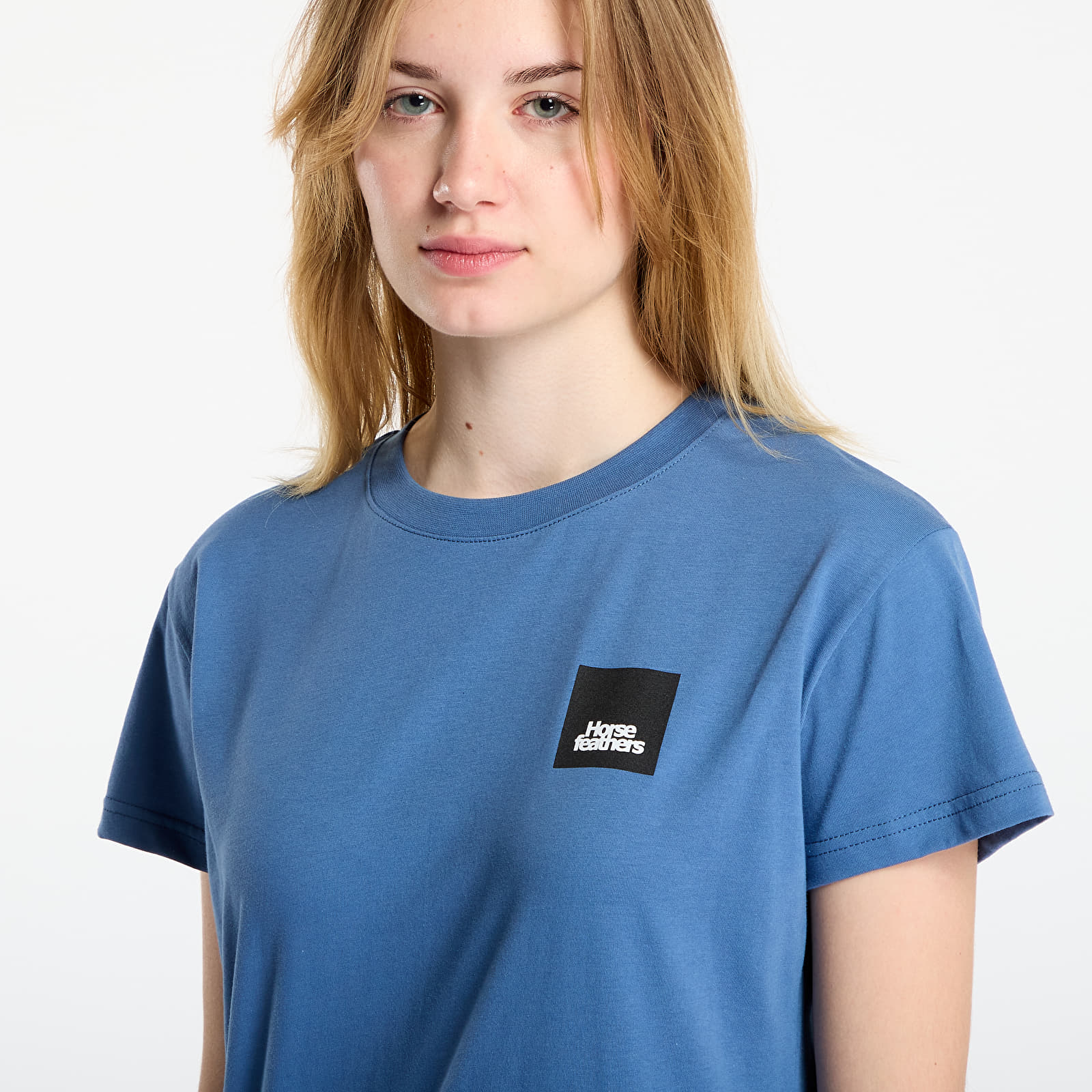 T-krekli Horsefeathers Suzy Top Moonlight Blue