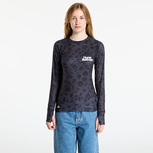 T-skjorte Horsefeathers Mirra Top Floral Cheetah