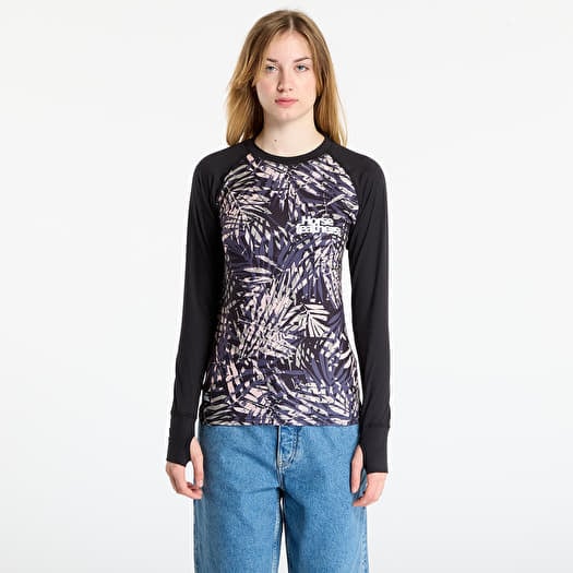 Majica Horsefeathers Mirra Top Black Leaves