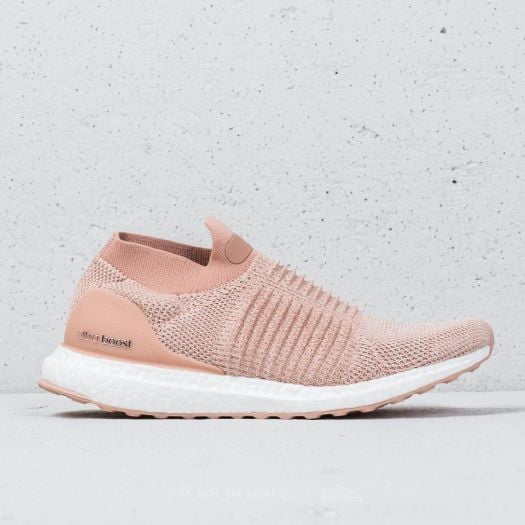 Adidas ultra boost laceless w ash pearl on sale