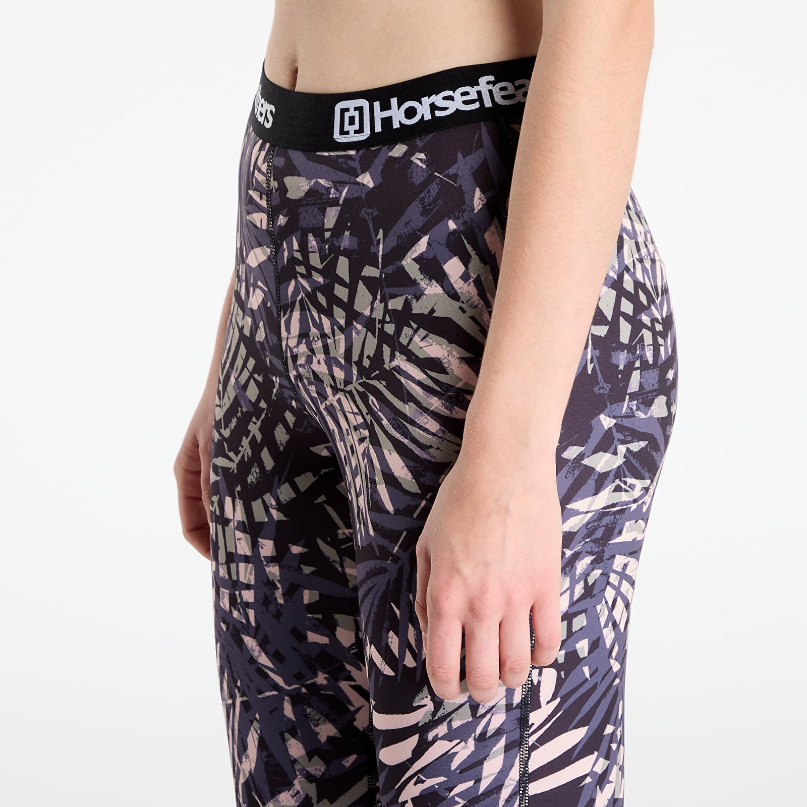 Byxor Horsefeathers Mirra Pants Black Leaves