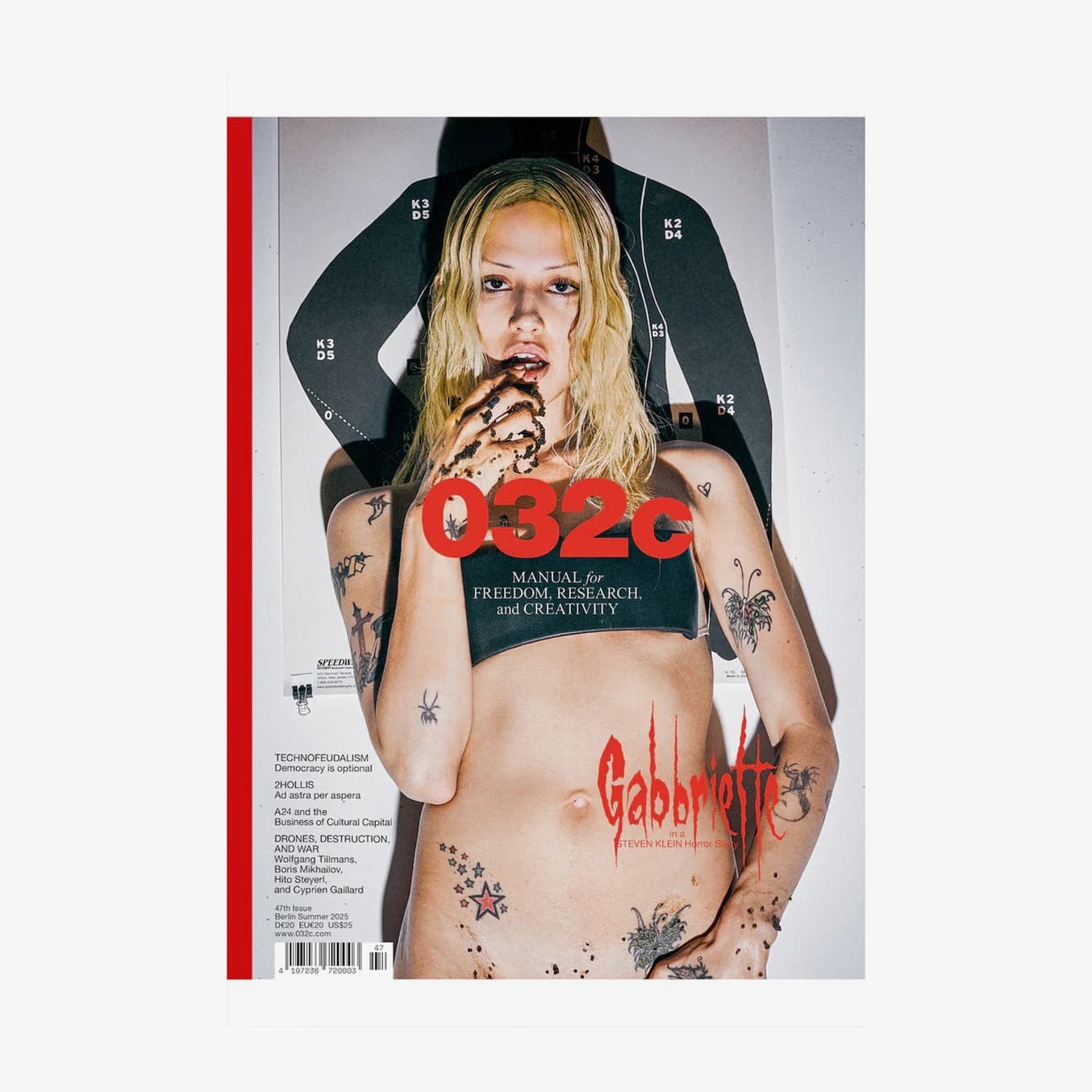 andere Accessoires 032C 47th Issue Berlin Summer 2025