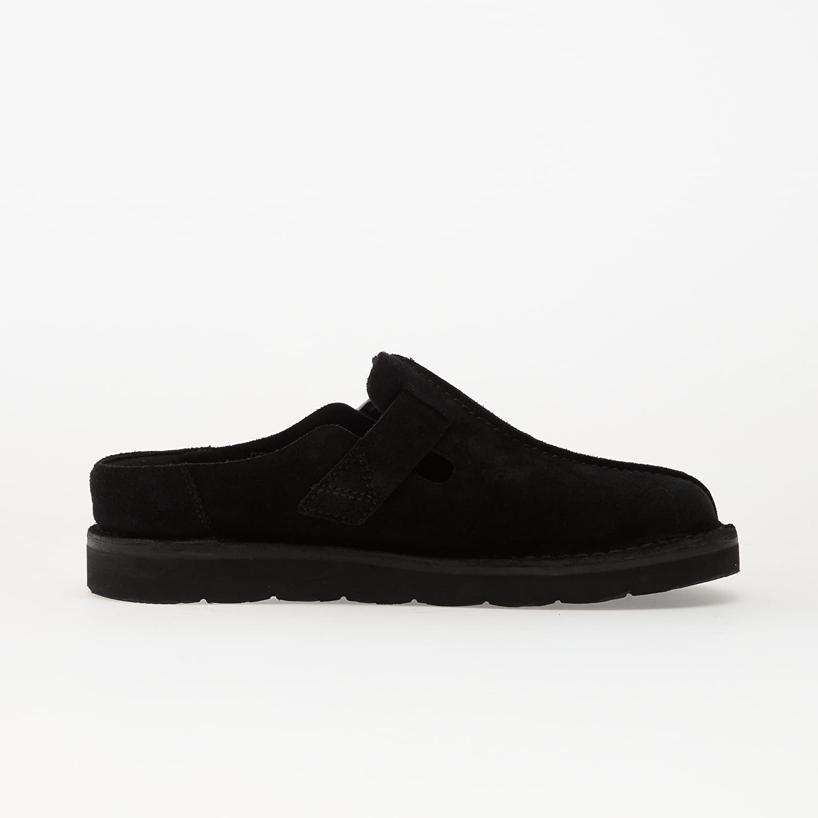 Vīriešu apavi Clarks Solsbury Mule Black Suede