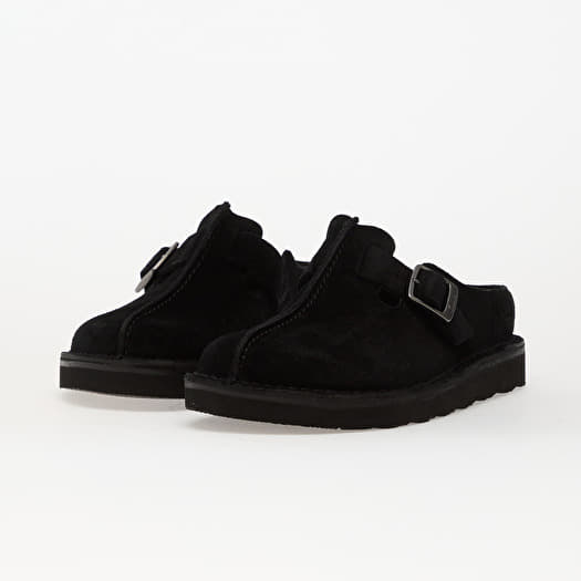 CLARKS Solsbury Mule Black-Sde 27.0クラークス Men's shoes Clarks Solsbury Mule Black Suede (26180879) | Footshop