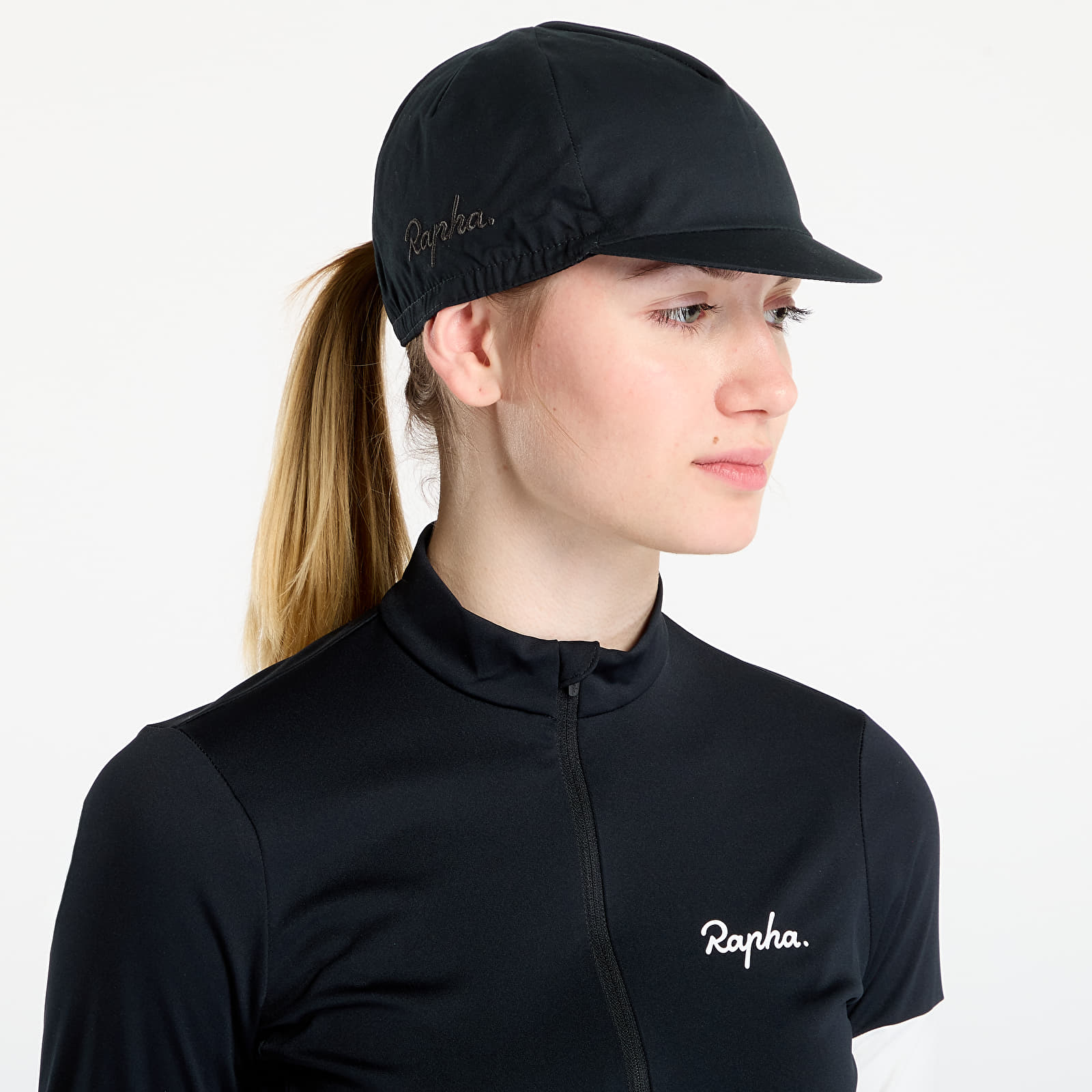 Kasketter til kvinder Rapha Women's Ponytail Cap Black