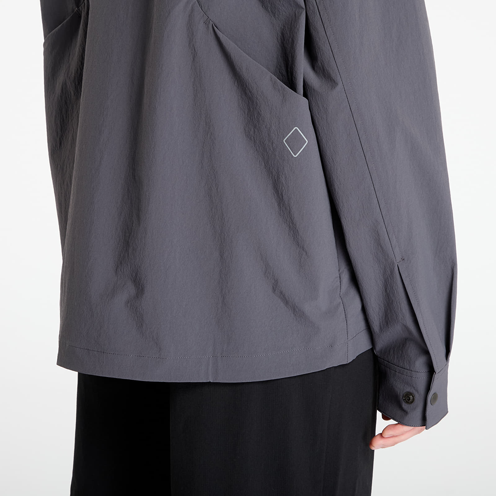 Pánske košele Pas Normal Studios Off-Race Tech Overshirt UNISEX Steel