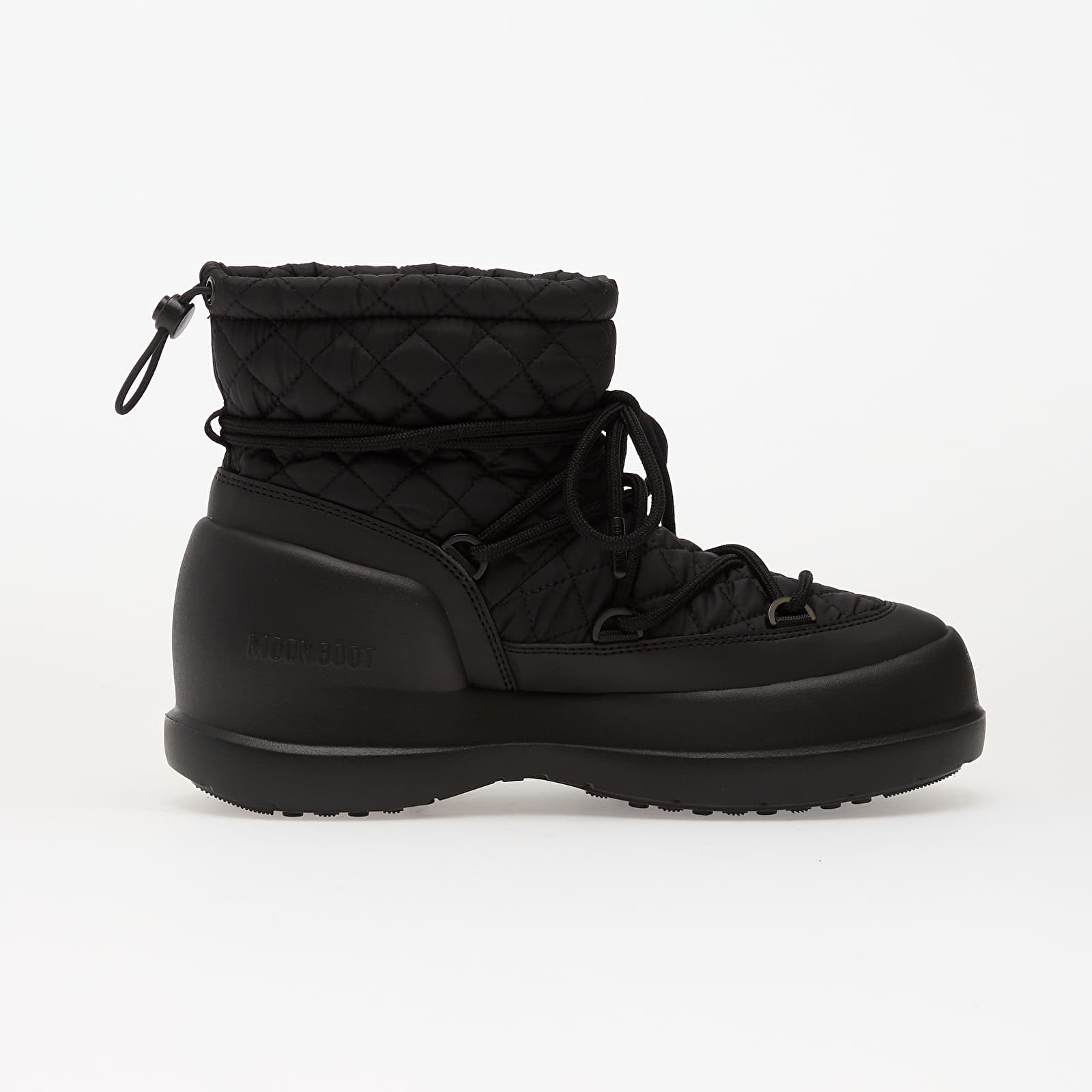Chaussures et baskets homme Moon Boot Mezzaluna Quilted Mid Wp Black