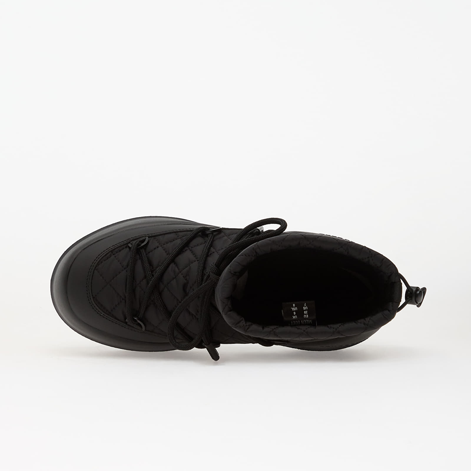 Chaussures et baskets homme Moon Boot Mezzaluna Quilted Mid Wp Black