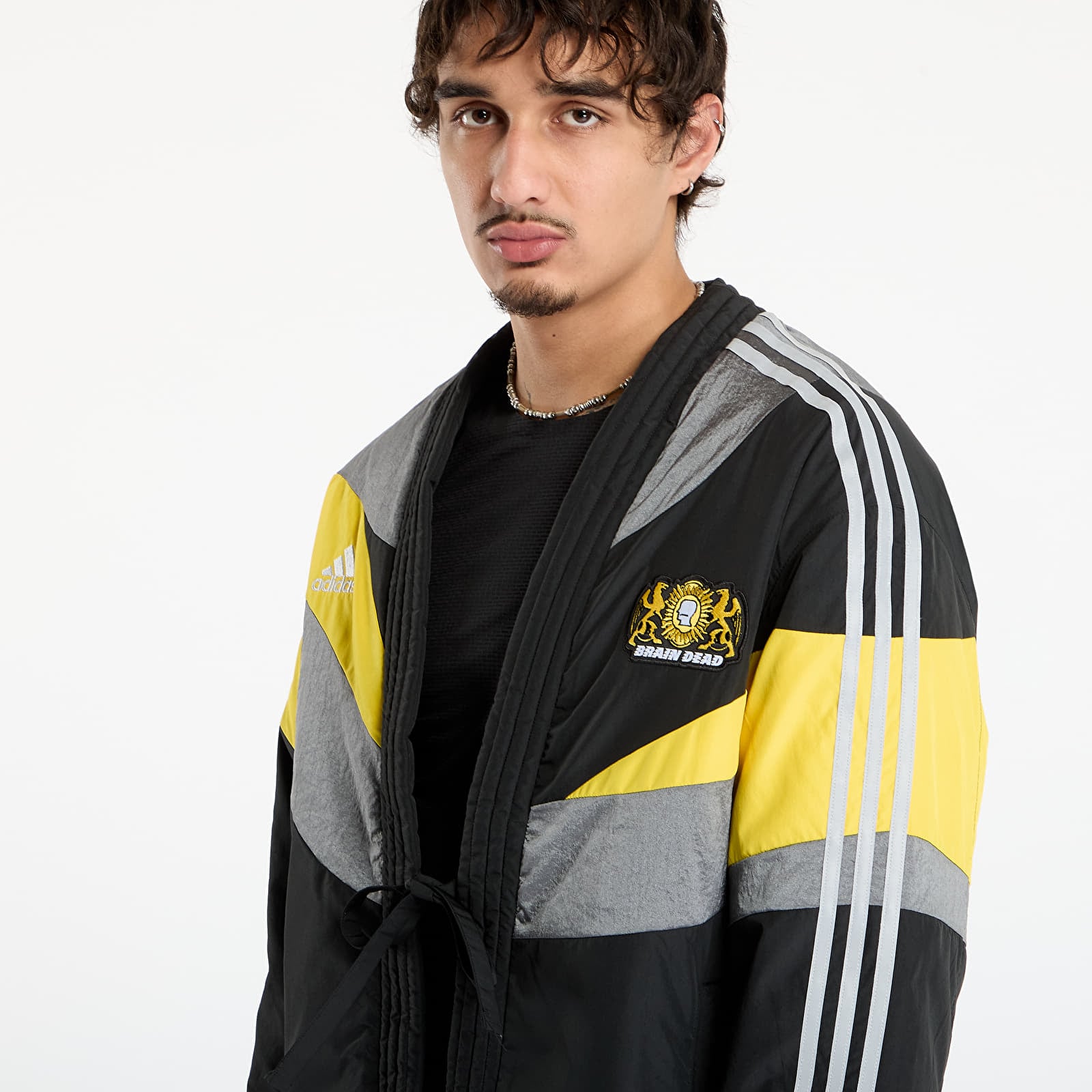 Vīriešu jakas adidas x Brain Dead Noragi Track Black