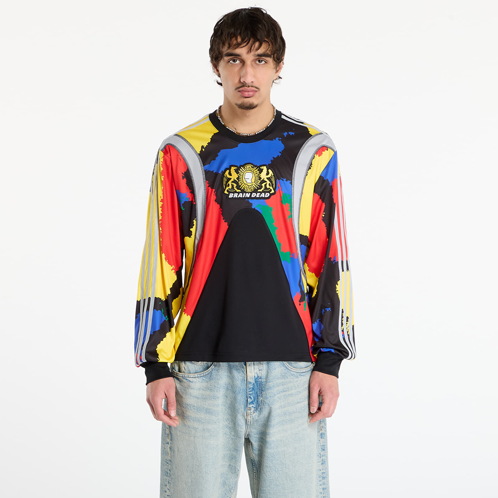Джърси adidas x Brain Dead Ls Jersey Black/ Eqtyel L