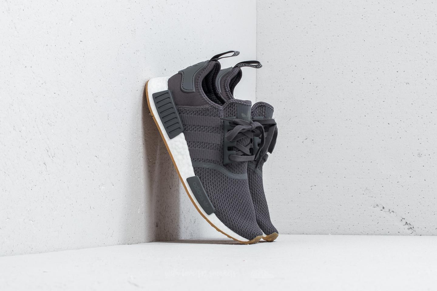 Men s shoes adidas NMD R1 Grey Five Grey Five Core Black Footshop