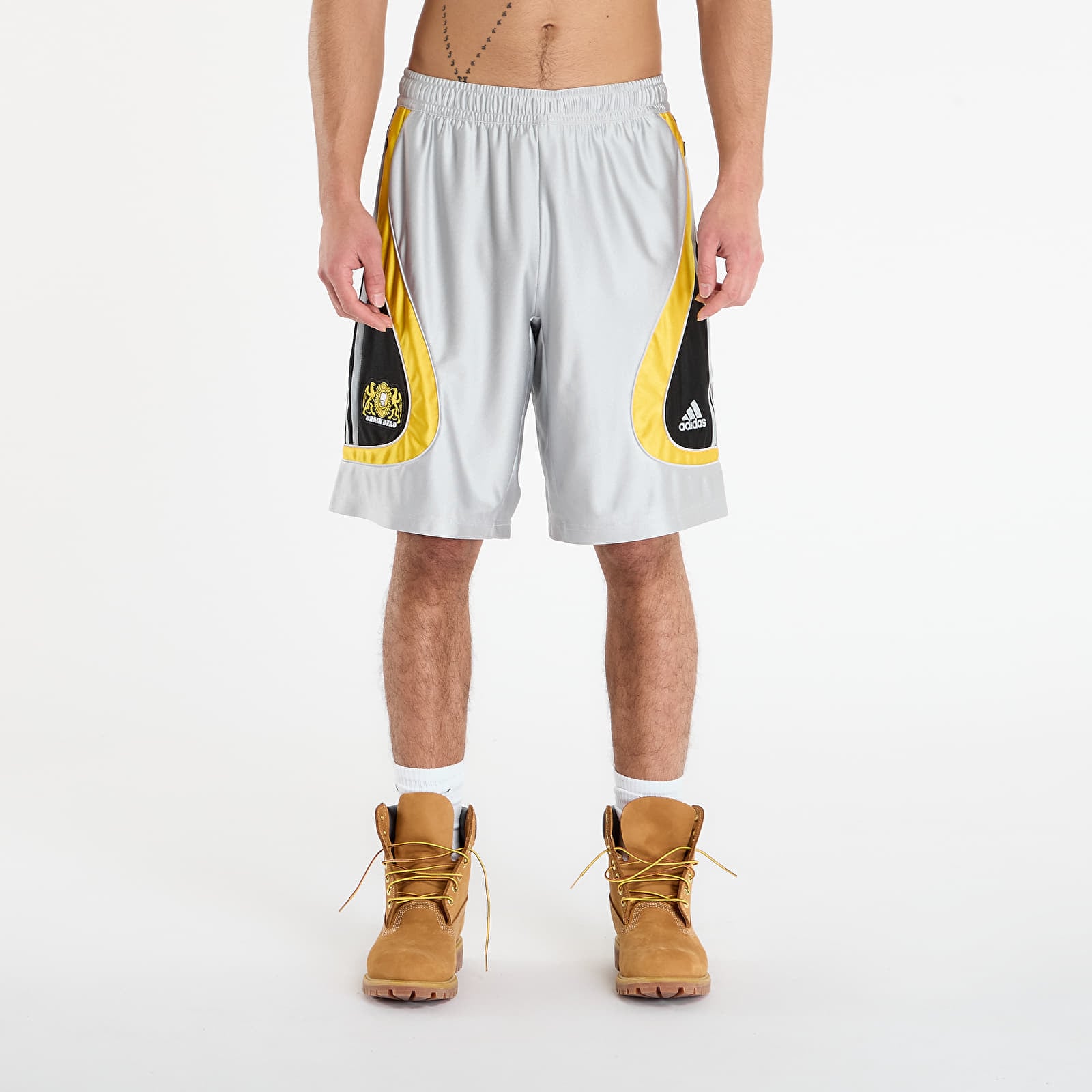 Pantaloni scurți adidas Bd Fb Short Silver Metallic S