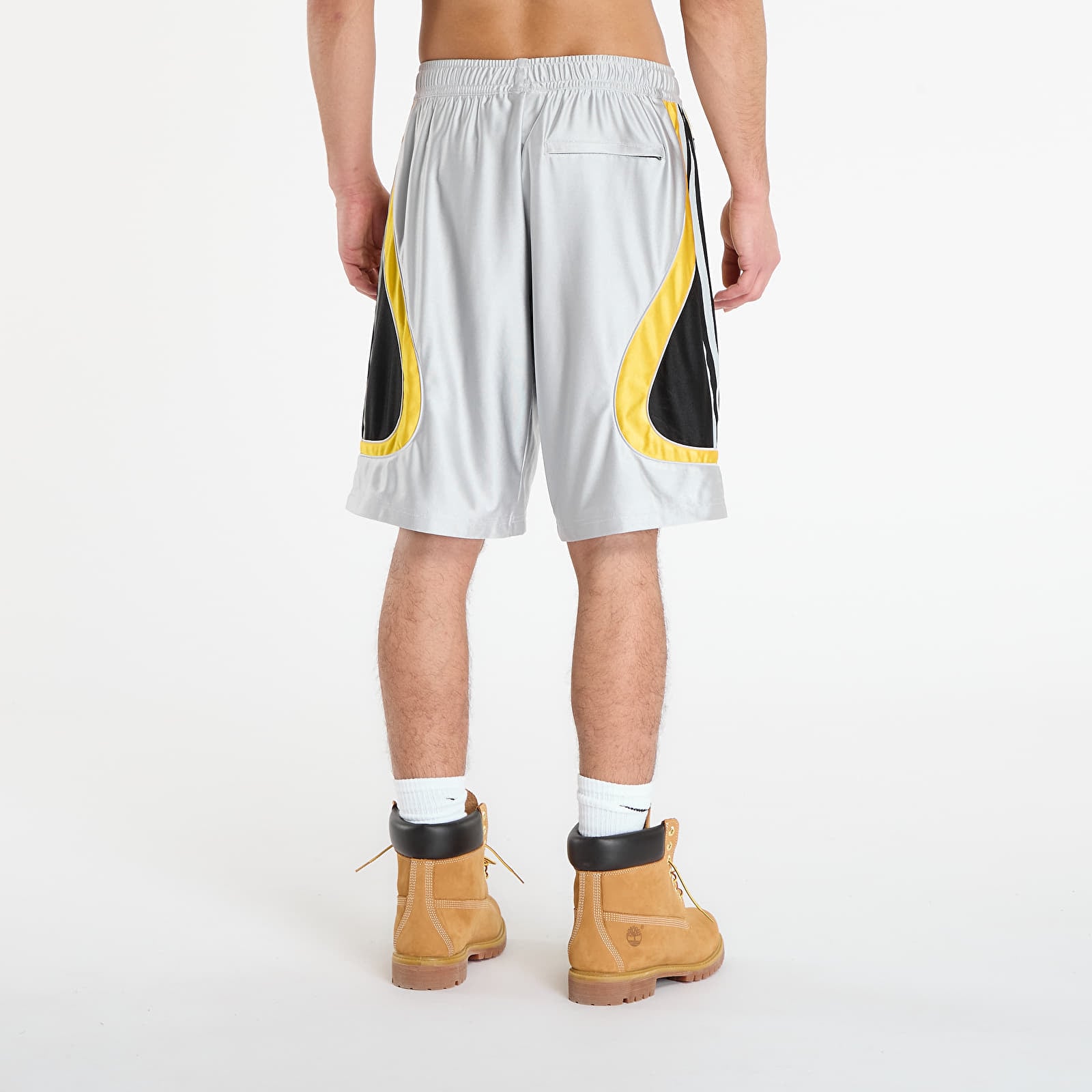 Vīriešu šorti adidas x Brain Dead Fb Short Silver Metallic