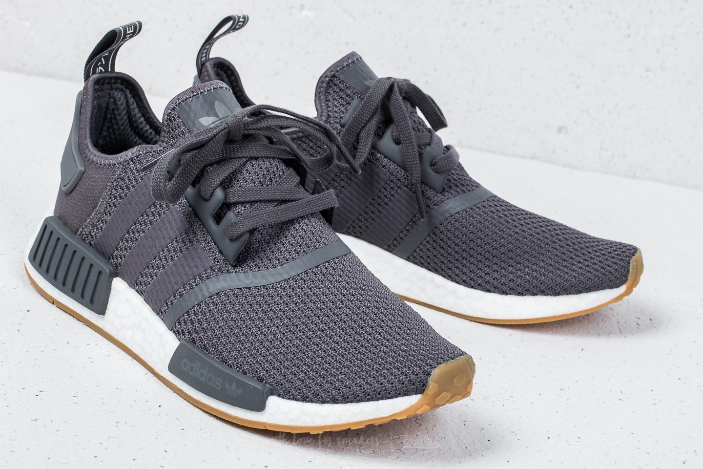 Men s shoes adidas NMD R1 Grey Five Grey Five Core Black Footshop