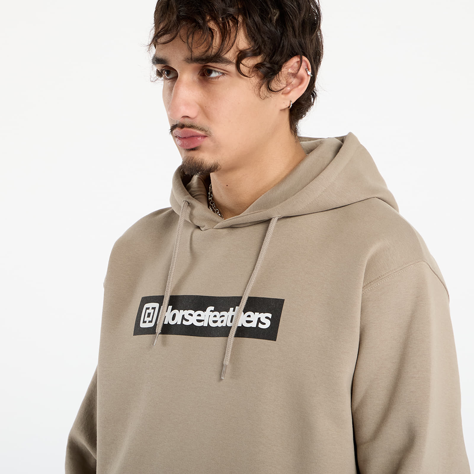 Hoodies and sweatshirts  Horsefeathers Drown Sweatshirt Taupe
