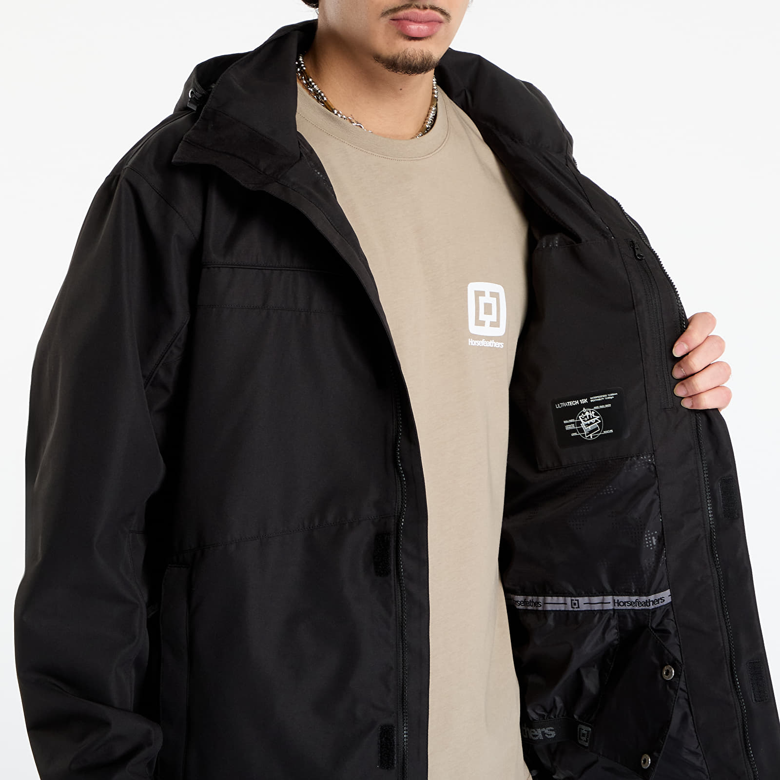 Men's jackets Horsefeathers Morris Jacket Black