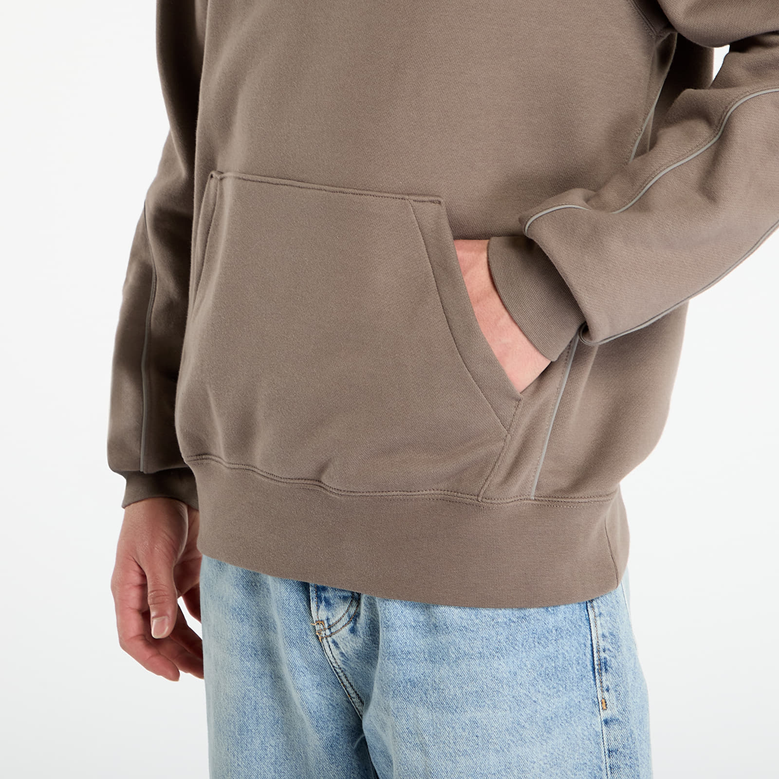 Hanorace Nike x NOCTA Fleece CS Hoodie 2 Olive Grey/ Olive Grey/ Yellow Ochre