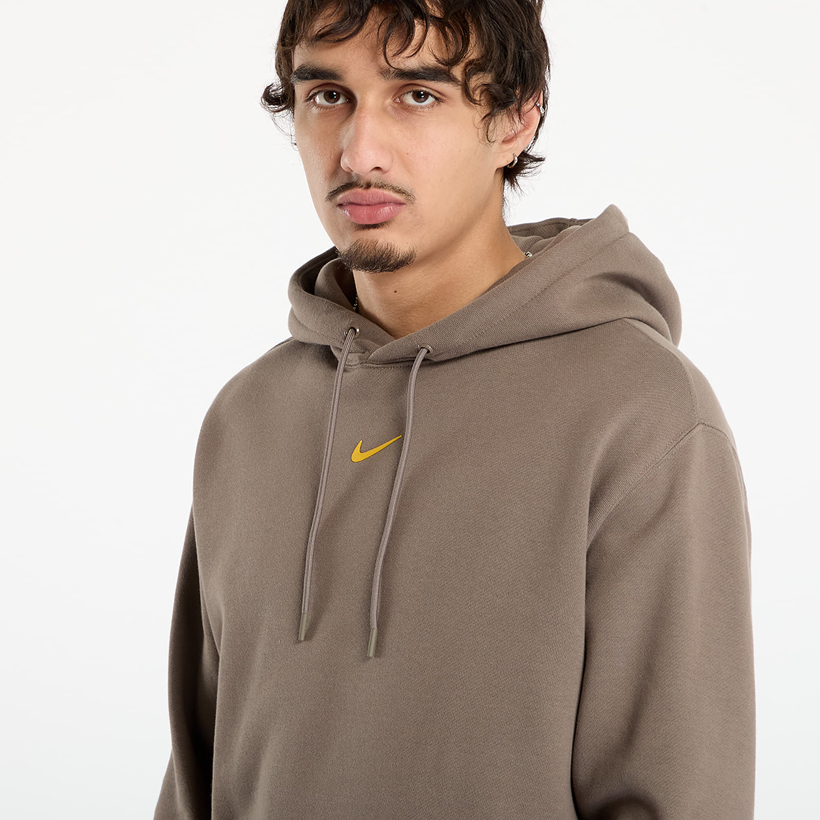 Hanorace Nike x NOCTA Fleece CS Hoodie 2 Olive Grey/ Olive Grey/ Yellow Ochre