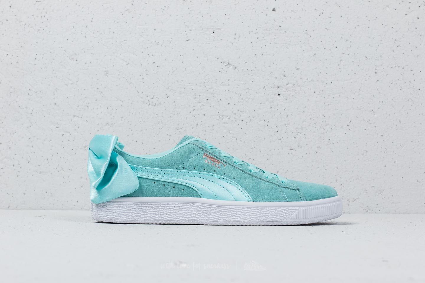 Puma suede bow wn's sale