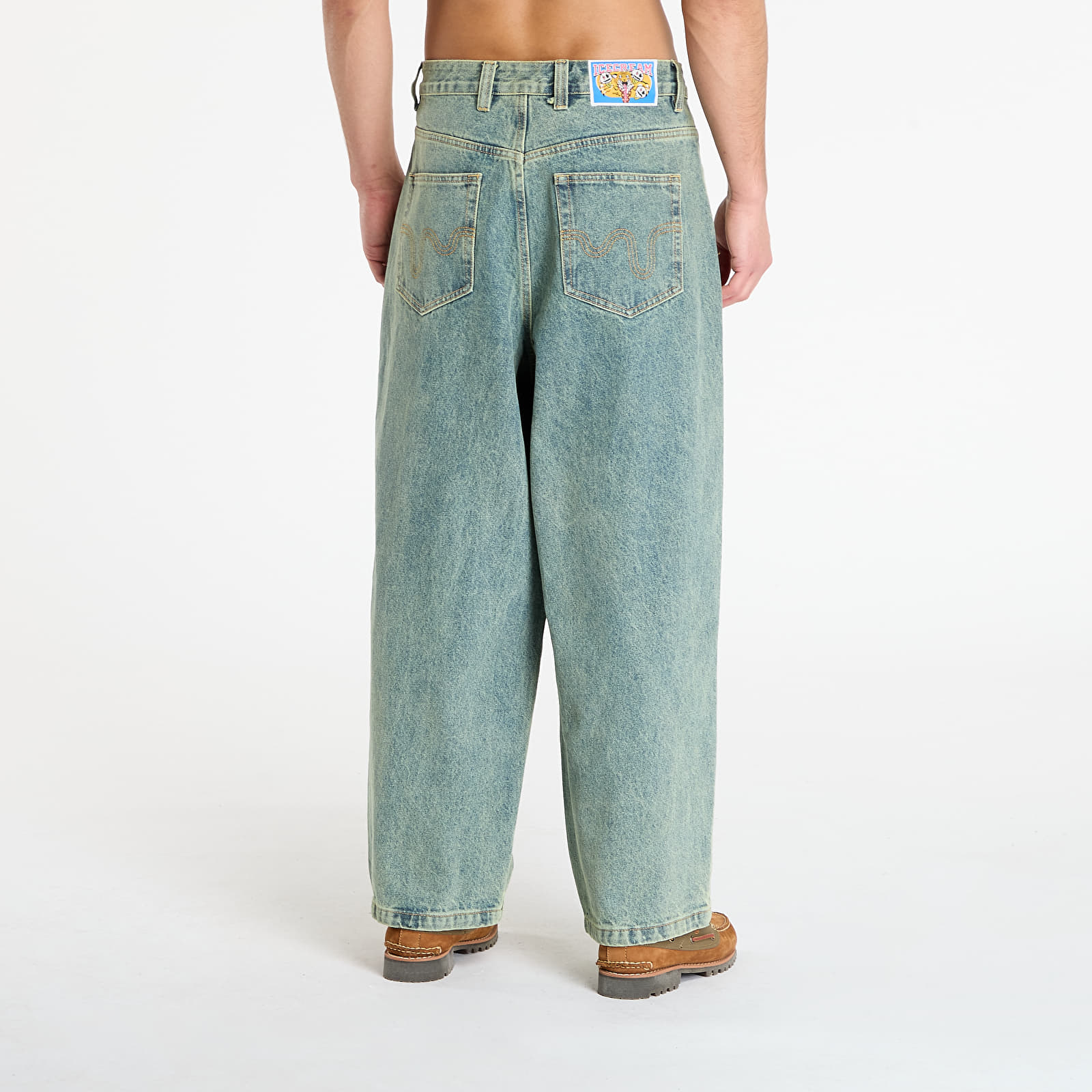 Jeans für Männer Billionaire Boys Club Icecream Running Dog Triple Scoop Denim Pant Vintage Wash