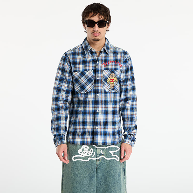 Сорочка Billionaire Boys Club Icecream Mascot Check Ls Shirt Blue Check