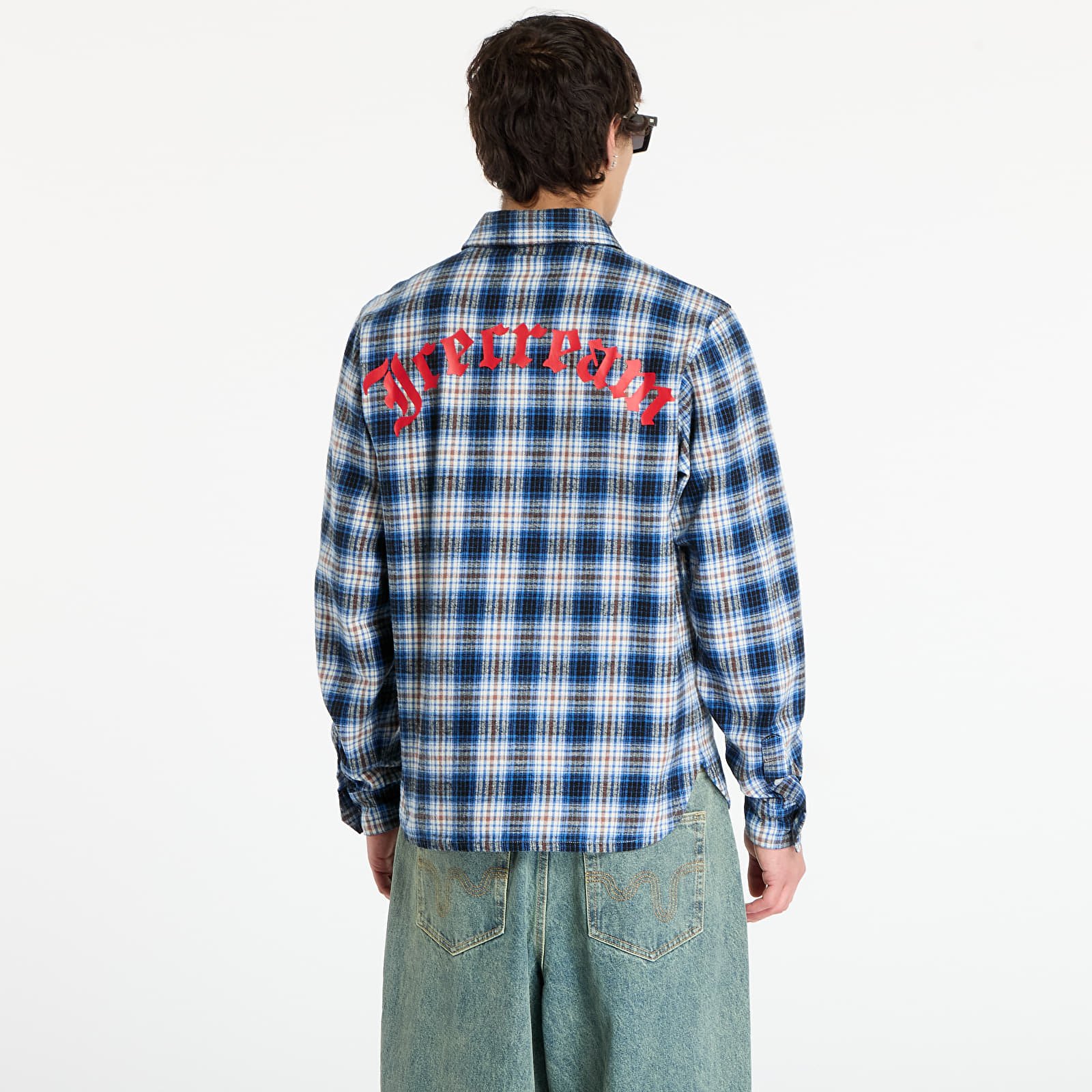 Vīriešu krekli Billionaire Boys Club Icecream Mascot Check Ls Shirt Blue Check
