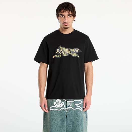 T-Shirt Billionaire Boys Club Icecream Tiger Stripe Running Dog T-Shirt Black