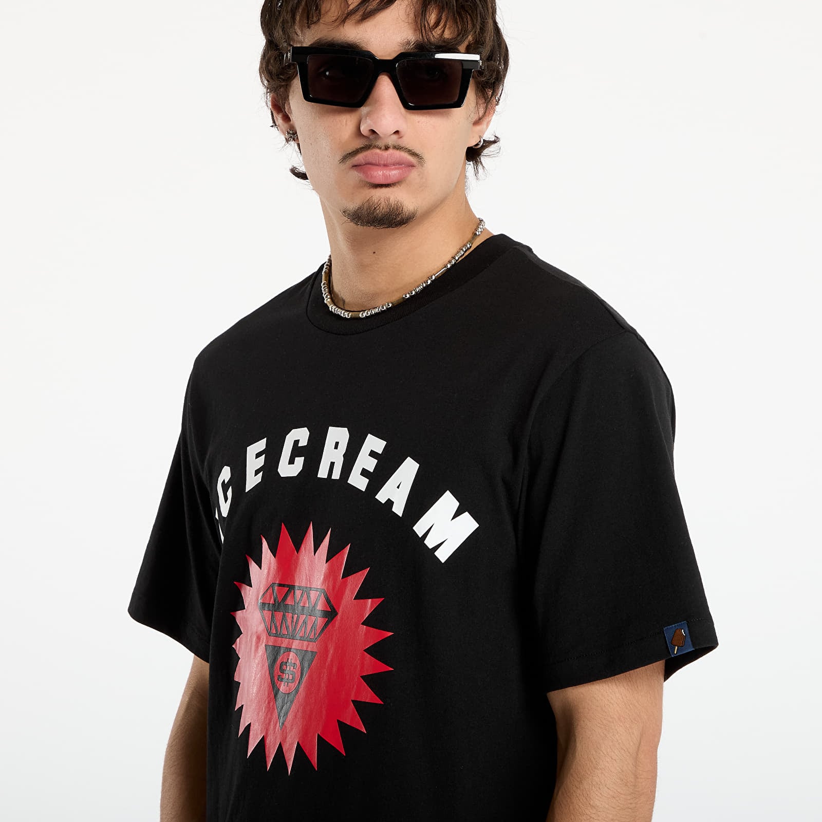 Majice T-shirt Billionaire Boys Club Icecream Signet Logo T-Shirt Black