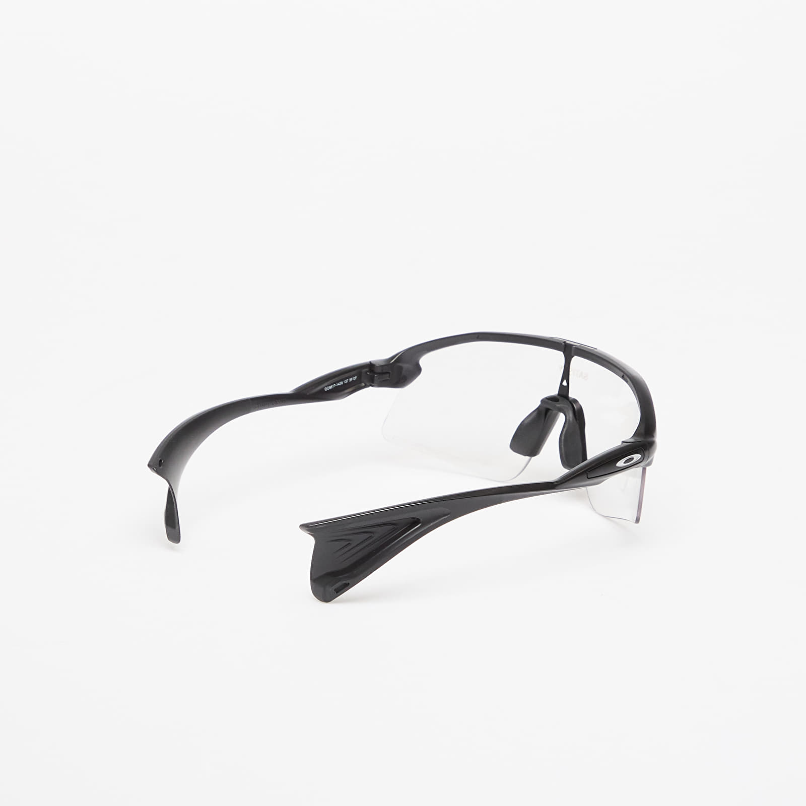 Óculos de sol para homem Oakley x Satisfy Stunt Devil Clear Photochromic Policarbonate Photochromic Matte Black Ink