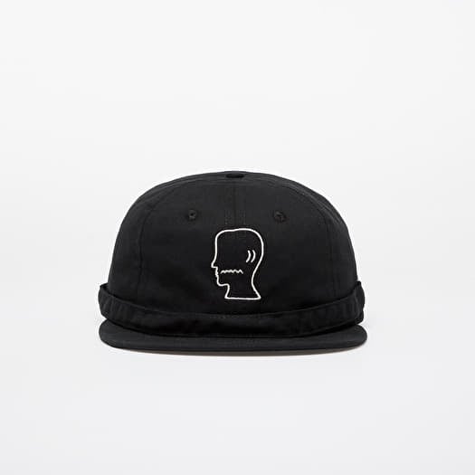 Čepica Brain Dead Extended Strap 6 Panel Logohead Hat Black