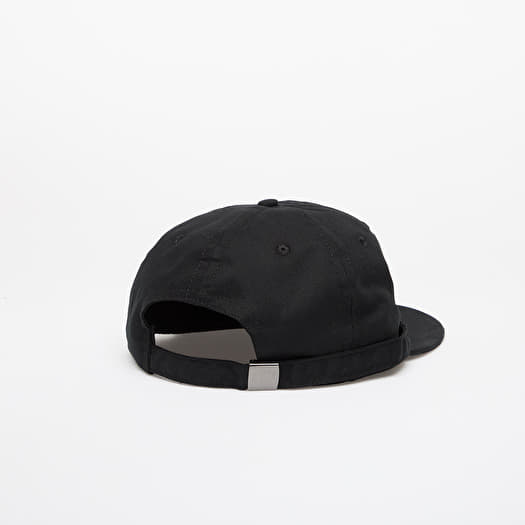 Brain Dead Extended Strap 6 Panel Logohead Hat Black | Footshop