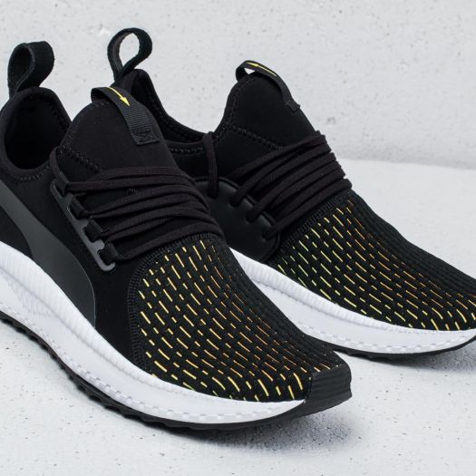 Puma tsugi black and sales gold