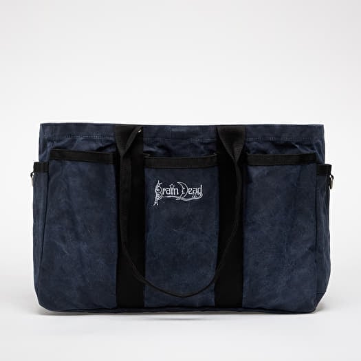 Krepšys Brain Dead Brain Dead Equipment Waxed Canvas Tennis Tote Navy