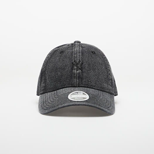 Pet New Era 9TWENTY MLB New York Yankees Womens Adjustable Cap Denim Black