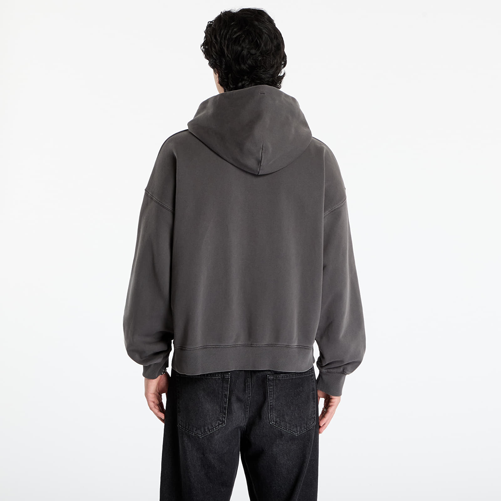 Sweatjacken und Sweatshirts Carhartt WIP Hooded Benton Sweat Jacket Graphite Garment Dyed