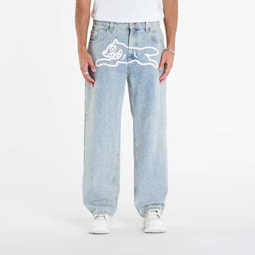 Jeans Billionaire Boys Club Icecream Running Dog Double Scoop Denim Pant Heavy Wash Blue